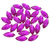 Chaton Navete 15mm Violeta Pacote com com 200 ref:0066