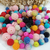 Pérola Craquelada Multicolorida Pacote com 200 peças Mix de Cores e Tamanho Ref:3601 - comprar online