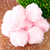 Pompom Peluciado Rosa Bebê 45mm Para Artesanato Pct com 2 pçs ref.:4194