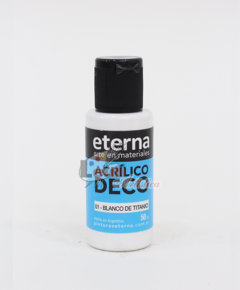 Acrilico Decorativo Eterna BLANCO TITANIO 01