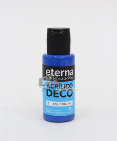 Acrilico Decorativo Eterna AZUL COBALTO 51