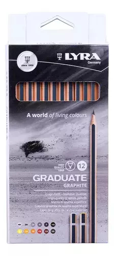 Lapices Lyra Graduate Graphite X 12u