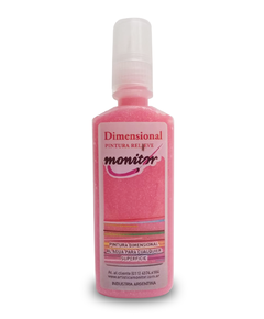 Dimensional Pintura Relieve Monitor 40cc Colorado Glitter Cristal