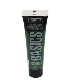 Acrílico Liquitex Basics 118 ml Verde Hooker permanente 224