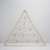 Colgante Pirámide Oro | Brand