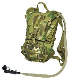 Mochila de Hidratação com Refil Multicam Ambidestra