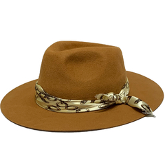 Sombrero Australiano Fieltro Pañuelo Cadenas on internet