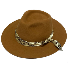 Sombrero Australiano Fieltro Pañuelo Cadenas - Compania de Sombreros