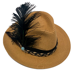 SOMBRERO RAFIA CARAMBOLA - buy online