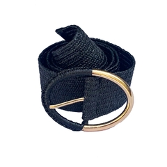 Cinturon Rafia Oval - comprar online