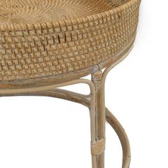 Image of Set Mesas Rattan Mediana + Chica