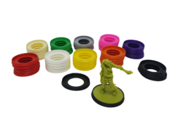 Zombicide - bases para miniaturas + token jogador inicial - comprar online