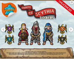 RAIDERS OF SCYTHIA - Kit de Adesivos