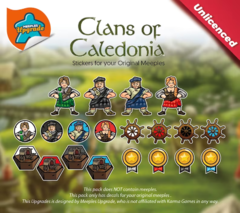 Clans Of Caledônia - Kit de Adesivos