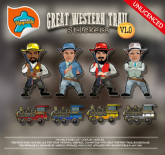 GREAT WESTERN TRAIL - Kit de Adesivos