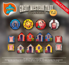 GREAT WESTERN TRAIL - Kit de Adesivos - comprar online