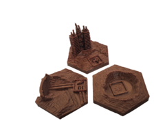Terraforming Mars - Tiles 3D da Promo Big Box - loja online