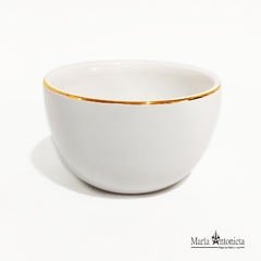 Bowl Cerealero Con y Sin Oro - Diseños Varios (11,5 x 10 x 7 Cm) - (Valor por Unidad)