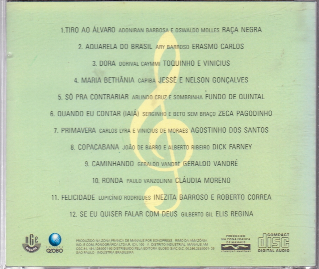 CD CLÁSSICOS DA MÚSICA POPULAR BRASILEIRA [33]