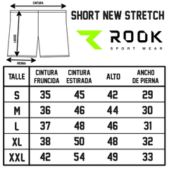 Short NewStretch Rook ON (Celeste) en internet