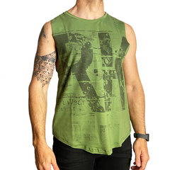 Musculosa Tank CrossRK (Oliva)