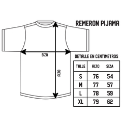 Remerón Pijama Watari (Unisex) - tienda online