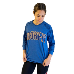 Camiseta Ranglan 3/4 RookFit Camotec (Azul)