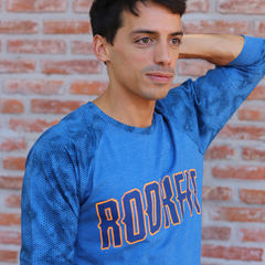 Camiseta Ranglan 3/4 RookFit Camotec (Azul) - comprar online