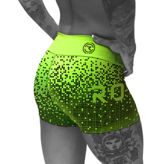 Short Calza PixelFly (Lima Fluo) (2da)