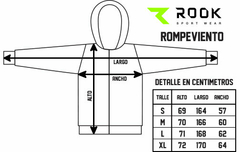 Rompeviento WB Fractal (Lima/Gris) - Rook Sport Wear