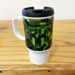 Taza Térmica Plástica Army 500cc