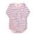 Body manga larga - Rayado rosa