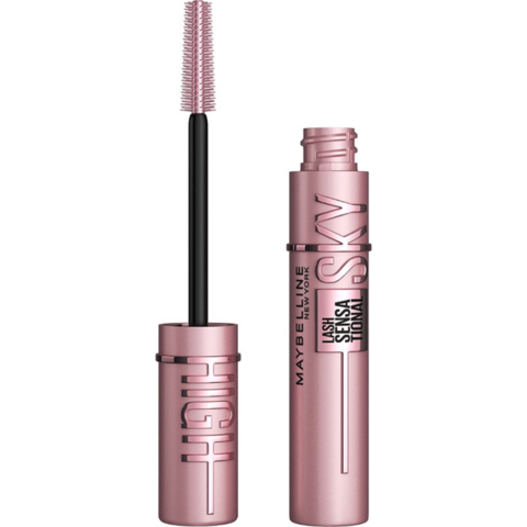 Maybelline Sky High Mascara Tono VERY BLACK - TRIP MAKEUP