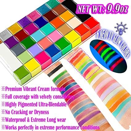CC Beauty Paleta 36 Colors Face & Body + SFX Neon - comprar online