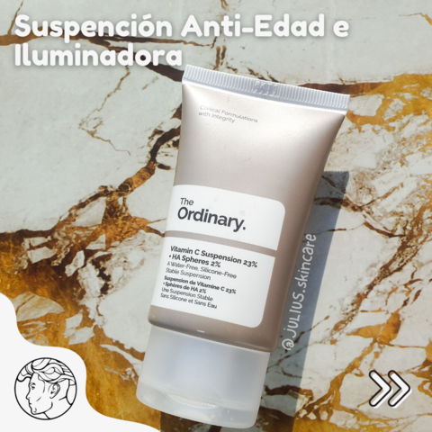 The Ordinary Suspension Antiedad e iluminadora Vitamin C 23% + HA Spheres 2% x 30ML en internet