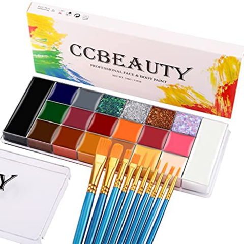 CC Beauty Paleta 20 Colors Face & Body - Modelo CAMO UP