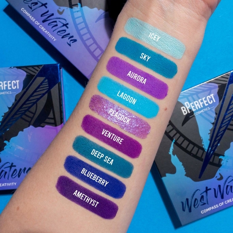 Bperfect Cosmetics Paleta Compass Of Creativity - West Waters - comprar online