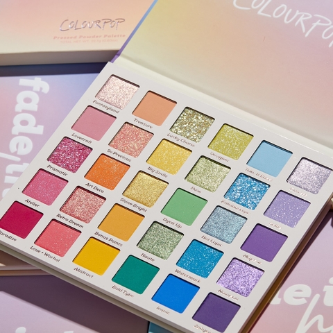 Colourpop Paleta Fade Into Hue - TRIP MAKEUP