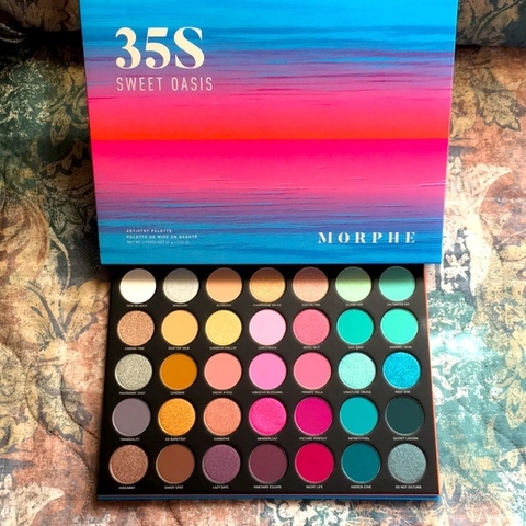 Morphe Paleta 35S Sweet Oasis - TRIP MAKEUP