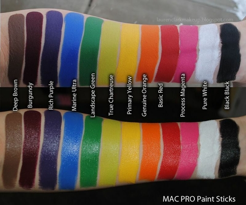 MAC Cosmetics Pro Palette Paintstick x 12 - TRIP MAKEUP