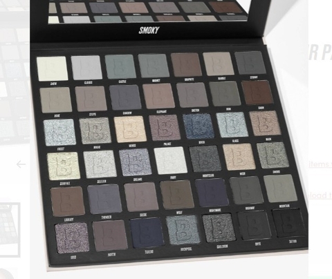 Beauty Bay Paleta Smoky 42 Colour - TRIP MAKEUP