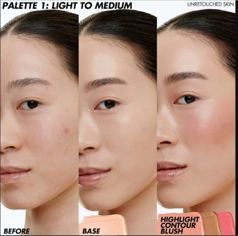 Make Up For Ever HD SKIN Face Essentials Palette - Tono LIGH TO MEDIUM - TRIP MAKEUP