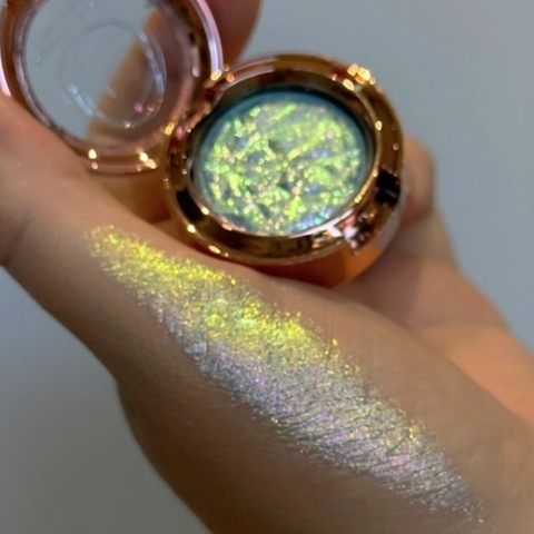 Kaima Cosmetics Pressed Duochrome foil eyeshadow - Tutti twist