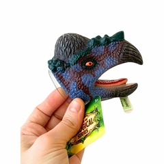 Titere Para Dedos Cabeza De Dinosaurio De Goma - comprar online