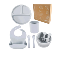 Set de alimentación bebé ( 100% silicona)