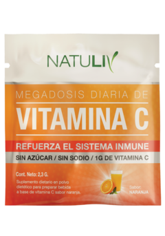 Vitamina C x 15 Sobres - Refueza el sistema inmune - comprar online