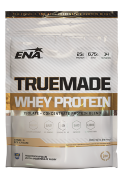 WHEY PROTEIN TRUE MADE x 1LB - Blend de proteina aislada + concentrada - tienda online