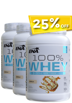 WHEY PROTEIN ENA x 6lb - PROTEINA CONCENTRADA - comprar online