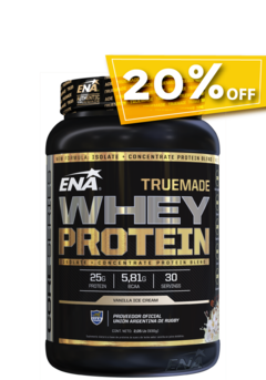 WHEY PROTEIN TRUE MADE (2.05 LB) - Blend de proteína aislada + concentrada - comprar online