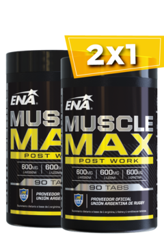 2X1 MUSCLE MAX x 90 TABS - Generador de músculo - comprar online
